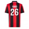 Herren Fußballbekleidung OGC Nice Melvin Bard  #26 Heimtrikot 2025-26 Kurzarm